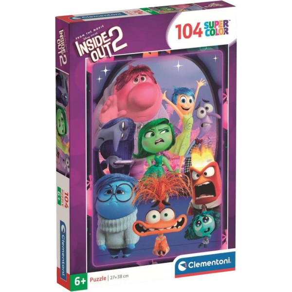 Фото - Пазлы (5-7 лет) Clementoni Эмоции мультфильма "Мнения наизнанку 2" 104 эл. (25072)