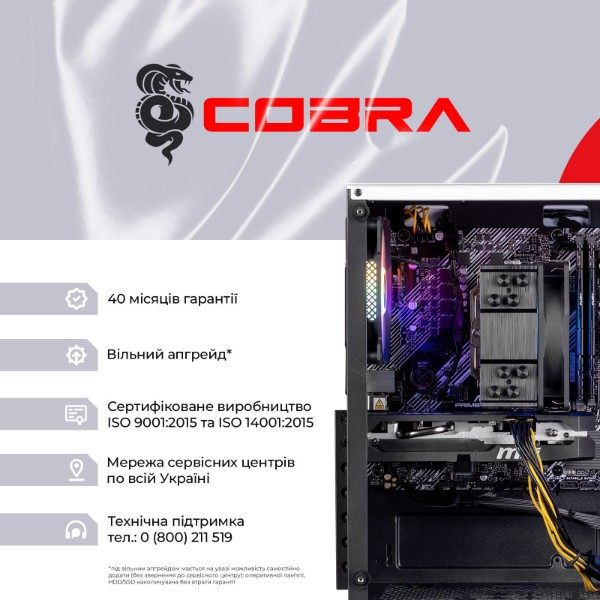 Фото - Системный блок Cobra Go RTX 5060 / Ryzen 5 5500X3D / RAM 32GB / SSD 1TB / Win 11 (R5G23205)