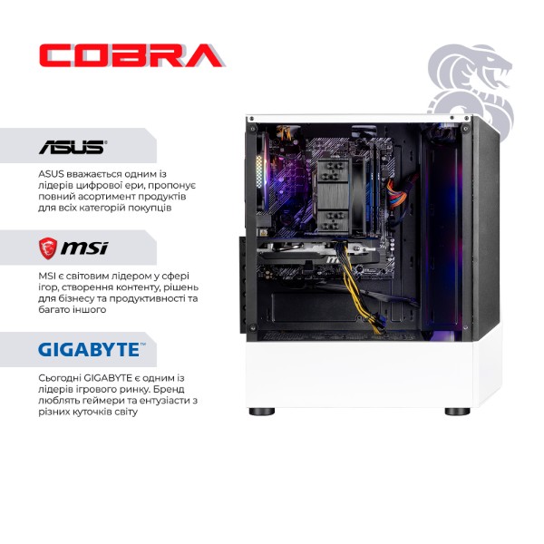 Фото - Системный блок Cobra Go RTX 5060 / Ryzen 5 5500X3D / RAM 32GB / SSD 1TB / Win 11 (R5G23205)