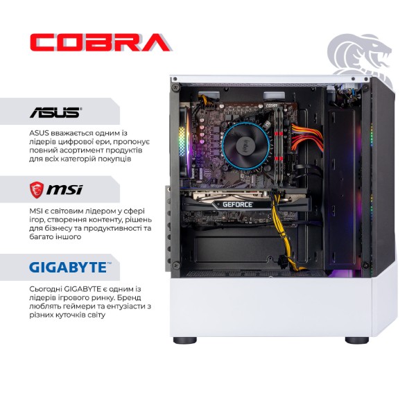 Фото - Системний блок Cobra Go RX 9060 / Core i5 12400F / RAM 32GB / SSD 1TB (R5G23169)