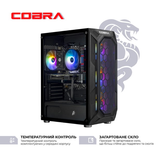 Фото - Системный блок Cobra Go RX 9060 / Ryzen 5 7500F / RAM 32GB / SSD 500GB / Win 11 (R5G23180)