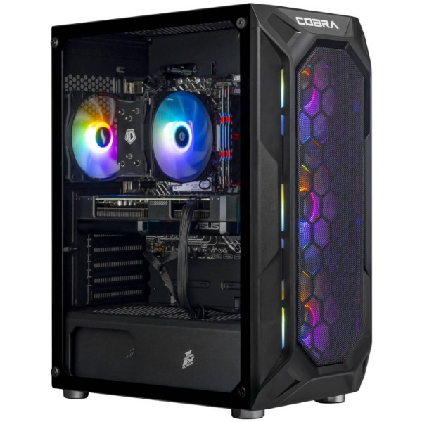 Фото - Системный блок Cobra Go RX 9060 / Ryzen 5 7500F / RAM 32GB / SSD 500GB / Win 11 (R5G23180) Фото - Системный блок Cobra Go RX 9060 / Ryzen 5 7500F / RAM 32GB / SSD 500GB / Win 11 (R5G23180)