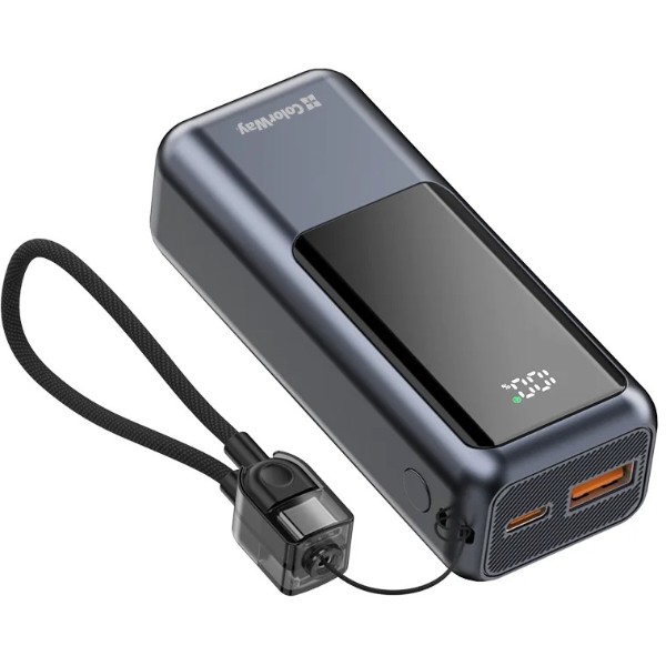 Фото - Батарея мобильная Colorway 10 000 mAh Urban USB QC4.0 + USB-C PD22.5W Gray (CW-PB100LP03GR)
