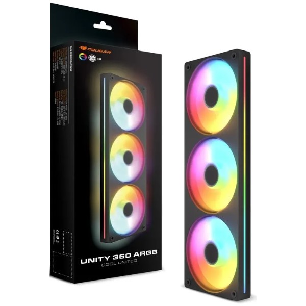 Фото - Корпусний вентилятор Cougar UNITY 360-RB ARGB