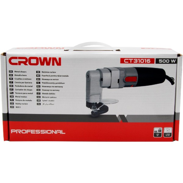 Фото - Ножницы по металлу Crown CT31016