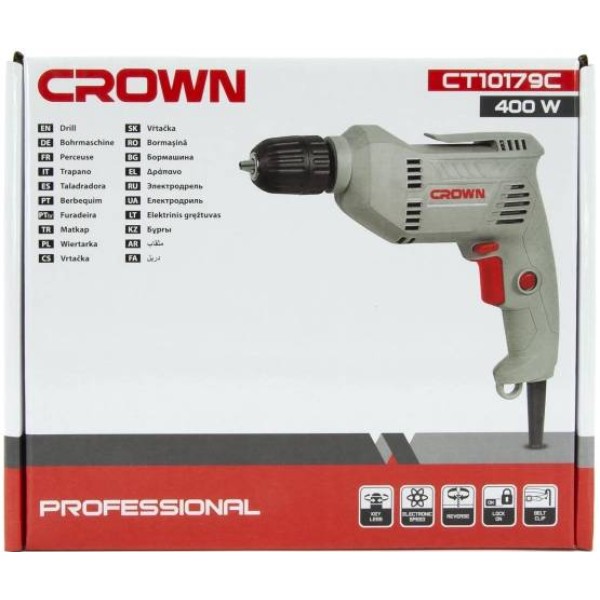 Фото - Електродриль Crown CT10179C