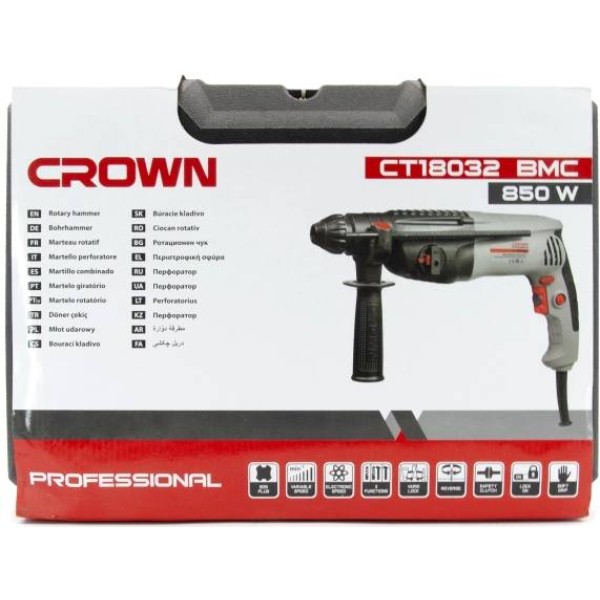 Фото - Перфоратор Crown CT18032 BMC