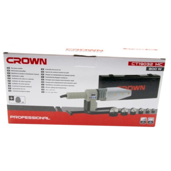 Фото - Паяльник для пластикових труб Crown CT19032 MC