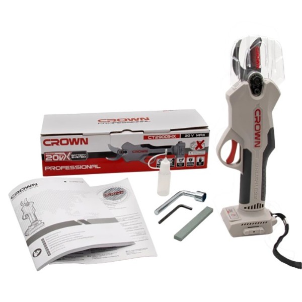 Фото - Секатор акумуляторний Crown CT29001HX