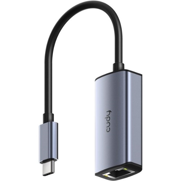 Фото - Переходник USB- RJ-45 Cudy USB 3.0 Type-C --> Ethernet RJ45 (UE25C)
