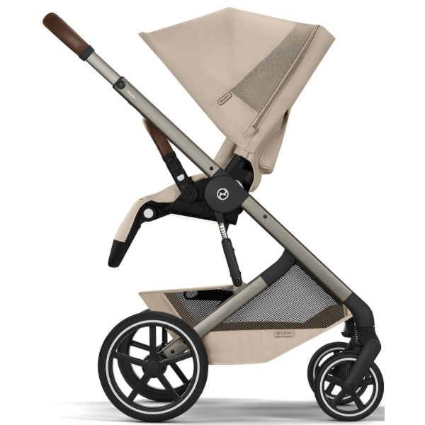 Фото - Коляска прогулянкова Cybex Balios S Lux TPE Almond Beige (526001193)