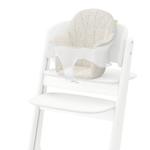 Фото - Вставка для стільчика для годування Cybex Lemo Platinum Baby Cushion Cream White (524001587)