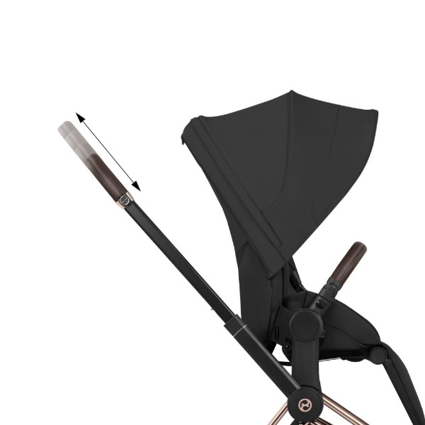 Фото - Комплект текстилю для коляски Cybex Priam Style Sepia Black (526000297)