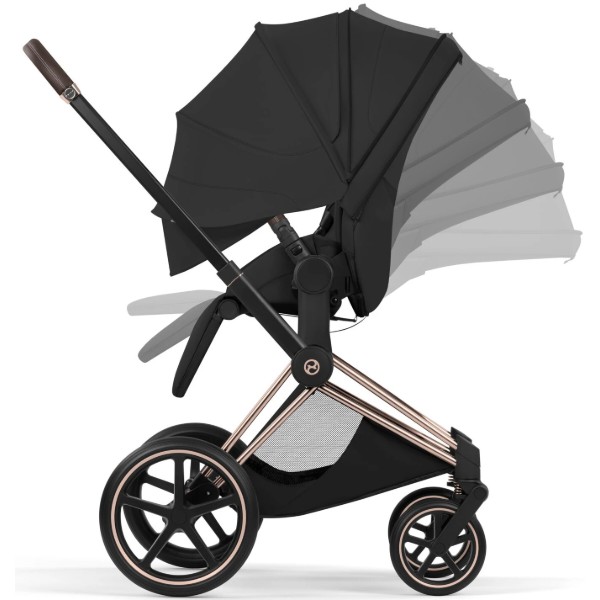 Фото - Комплект текстилю для коляски Cybex Priam Style Sepia Black (526000297)
