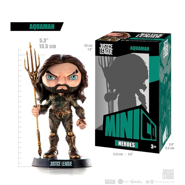Фото - Колекційна фігурка Iron Studios DC COMICS Aquaman: Justice League (MH0006)