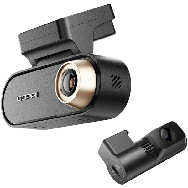 Фото - Відеореєстратор DDPai Dashcam N5 Pro + камера заднього виду