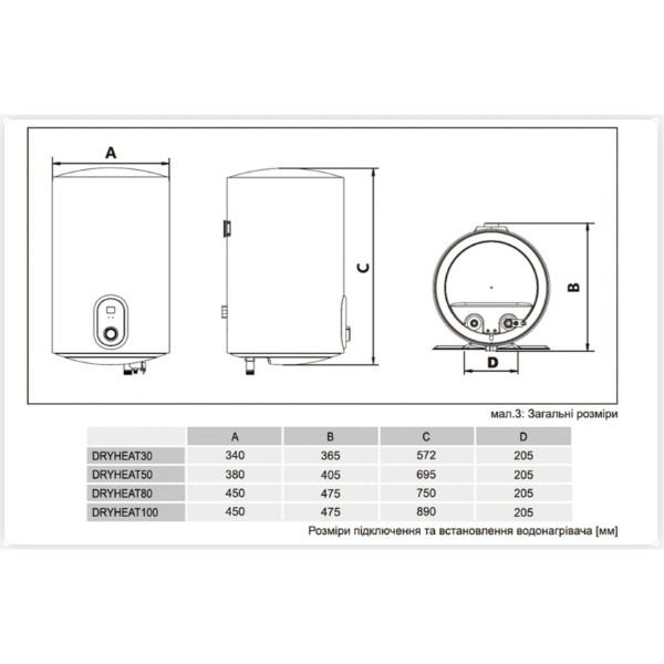 Фото - Водонагреватель Gorenje DryHeat 30