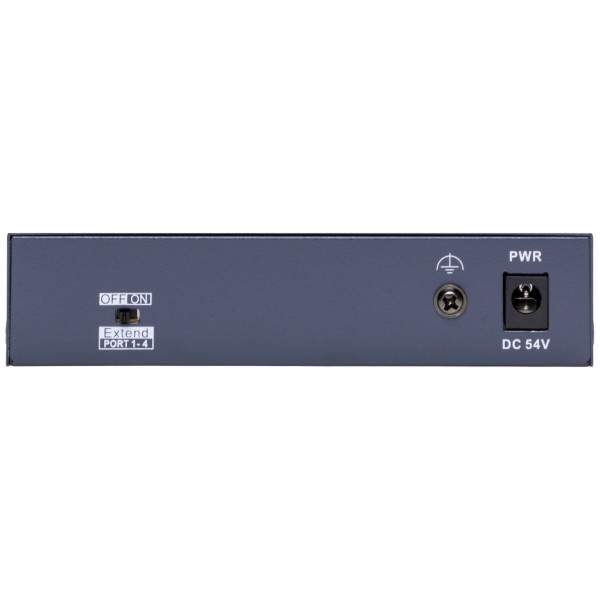Фото - Коммутатор локальної мережі (Switch) Hikvision DS-3E0105P-E/M(C) PoE