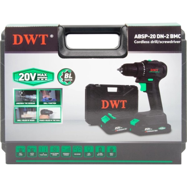 Фото - Дриль-шуруповерт DWT ABSP-20 DN-2 BMC