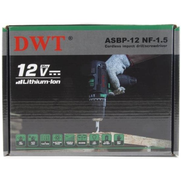 Фото - Дрель-шуруповерт DWT ASBP-12 NF-1.5