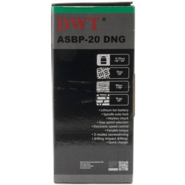 Фото - Дриль-шуруповерт DWT ASBP-20 DNG