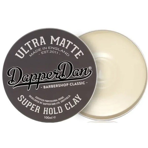 Фото - Глина для укладки волосся Dapper Dan Ultra Matte Super Hold Clay 100ml (732068047283)