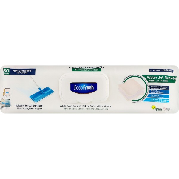 Фото - Салфетка бытовая Deep Fresh MOP 50 шт. Soap (8681554631579)