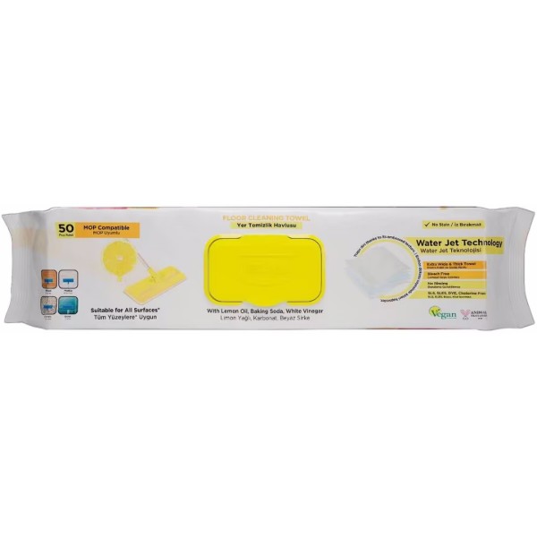 Фото - Салфетка бытовая Deep Fresh MOP 50 шт. LEMON (8681554633498)