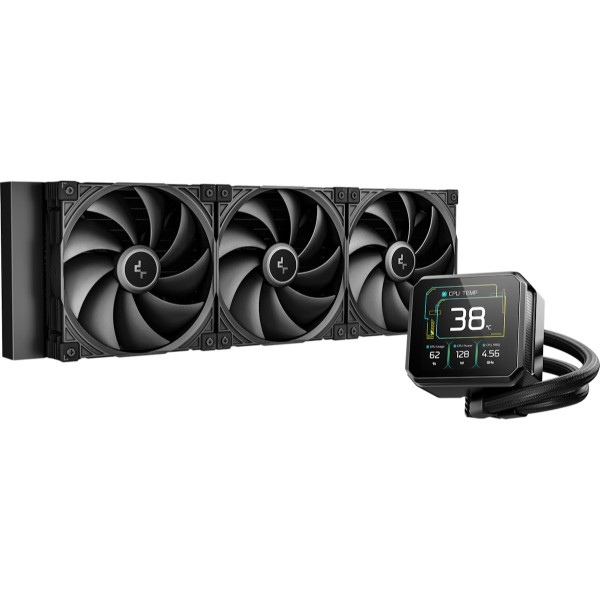 Фото - Водяна система охолодження Deepcool Spartacus 420 Black (R-SPT420-BKDSMP-G-1)