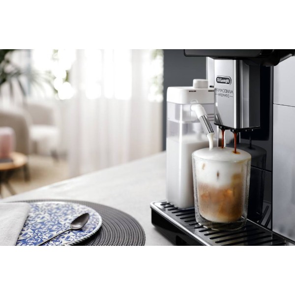 Фото - Комплект техніки Кавомашина Delonghi EXAM 440.55 W + Аксесуари для кавомашин Delonghi DLSC032 LatteCrema Kit