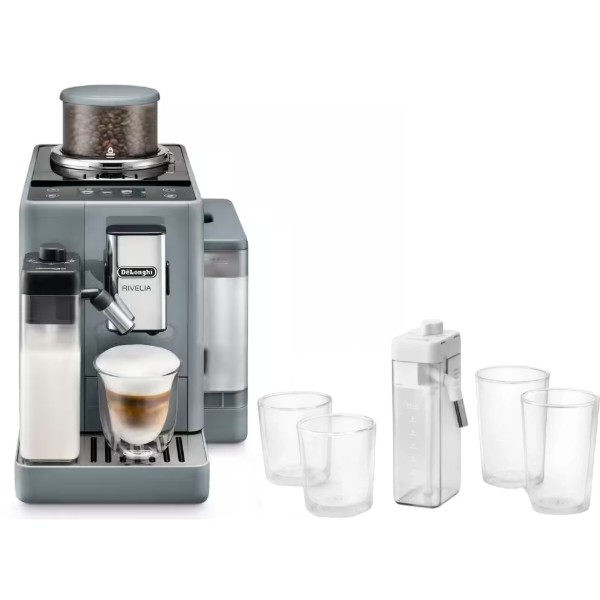 Фото - Комплект техніки Кавомашина Delonghi EXAM 440.55 G + Аксесуари для кавомашин Delonghi DLSC032 LatteCrema Kit