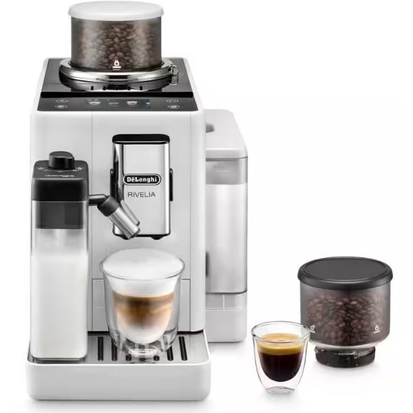 Фото - Комплект техніки Кавомашина Delonghi EXAM 440.55 W + Аксесуари для кавомашин Delonghi DLSC032 LatteCrema Kit