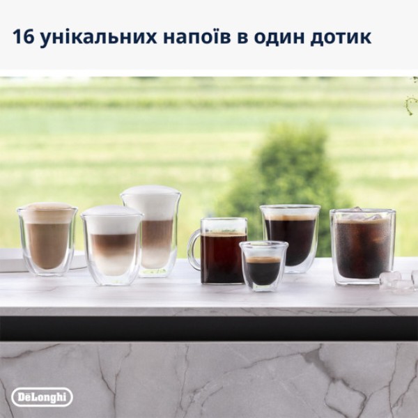 Фото - Комплект техніки Кавомашина Delonghi EXAM 440.55 W + Аксесуари для кавомашин Delonghi DLSC032 LatteCrema Kit