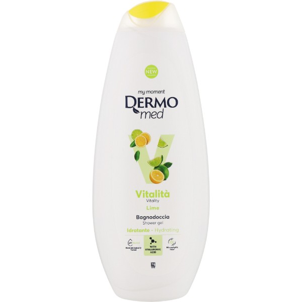 Фото - Гель для душа DermoMed Lime Vitalita 750 мл (8050999571243)