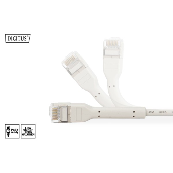 Фото - Кабель патч-корд Digitus CAT 6a S-FTP 1.5 м Silver (DK-1632-A-015B)