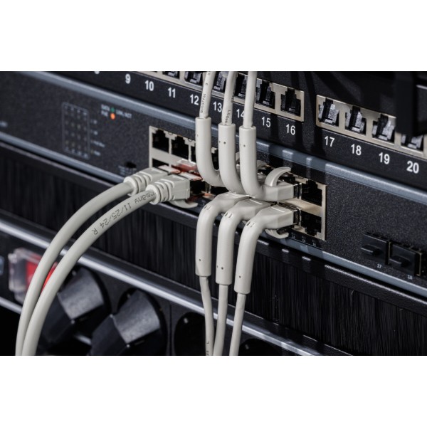 Фото - Кабель патч-корд Digitus CAT 6a S-FTP 3 м Silver (DK-1632-A-030B)