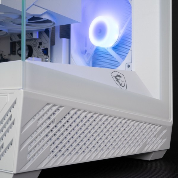 Фото - Системный блок Dragon Lucky Lumen Powered_by MSI (RTX5080 + R7 7800X3D) White