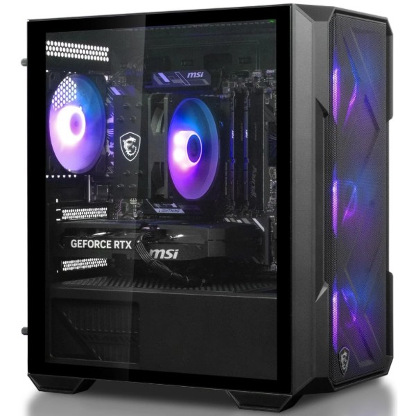 Фото - Системний блок Dragon Lucky Powered_by MSI (RTX5060TI 8GB + i5 12400F) Black Фото - Системний блок Dragon Lucky Powered_by MSI (RTX5060TI 8GB + i5 12400F) Black