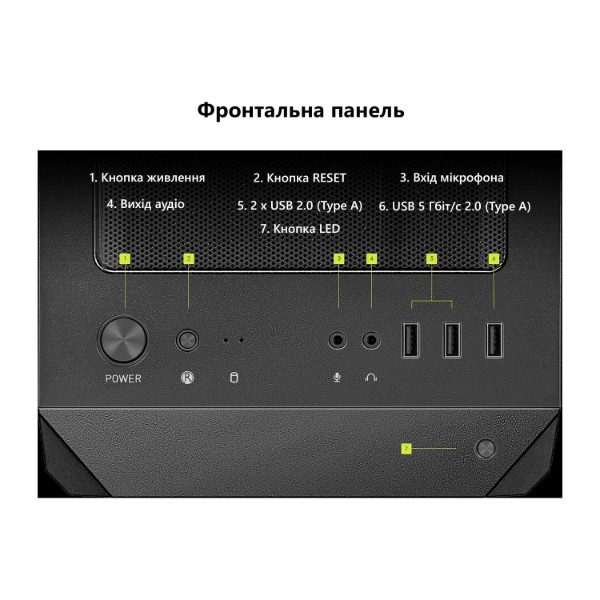 Фото - Системний блок Dragon Lucky Powered_by MSI (RTX5060TI 8GB + i5 12400F) Black