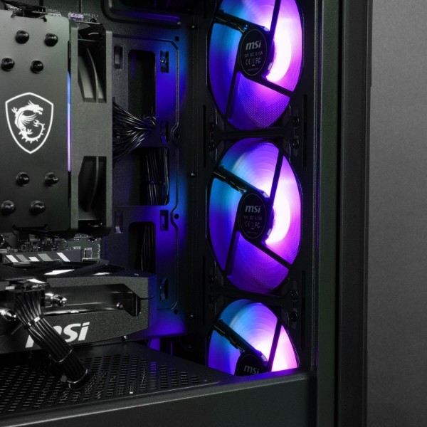 Фото - Системний блок Dragon Lucky Powered_by MSI (RTX5060TI 8GB + i5 12400F) Black