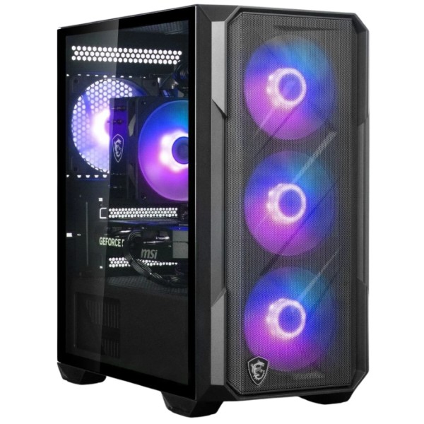 Фото - Системний блок Dragon Lucky Shadow Powered_by MSI (RTX 5070 TI+R7 7700) Black