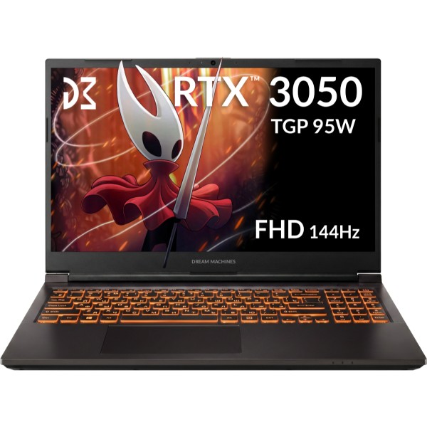 Фото - Ноутбук игровой Dream Machines RG3050-15 (RG3050-15UA83) Black