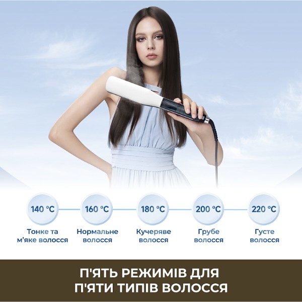 Фото - Паровий вирівнювач волосся Dreame AuraSteam Straight Pink (AA01A-PK)