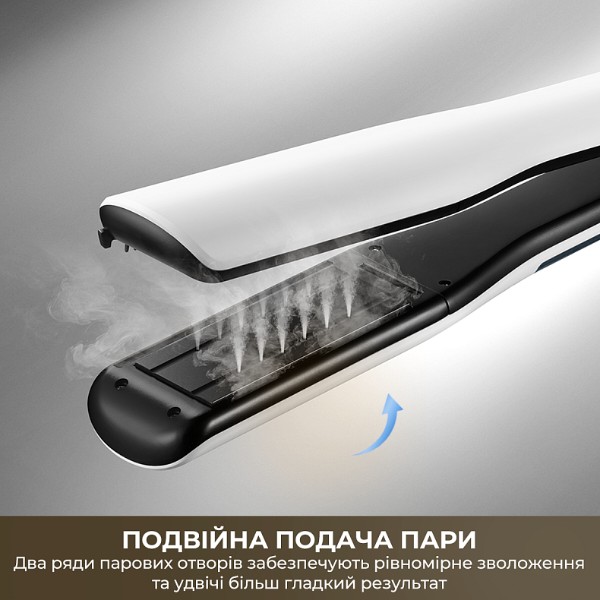 Фото - Паровий вирівнювач волосся Dreame AuraSteam Straight Pink (AA01A-PK)