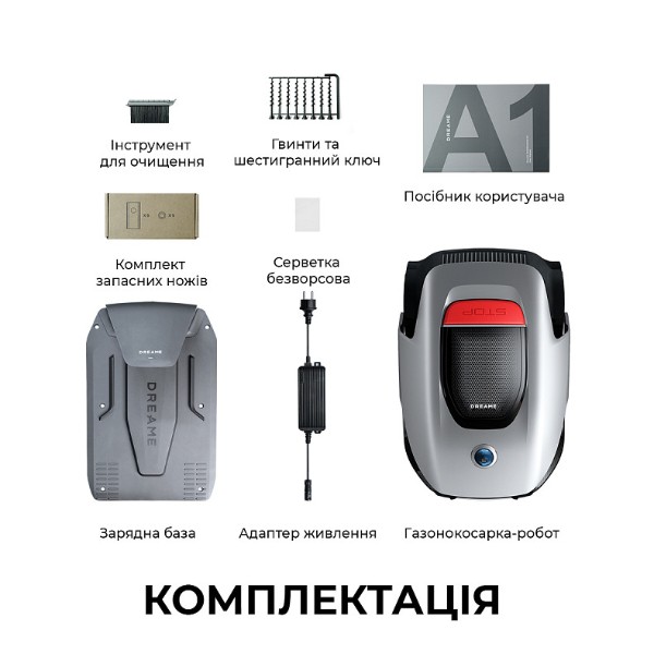 Фото - Газонокосилка аккумуляторная Dreame A1Pro 1000 (MLLA7201)