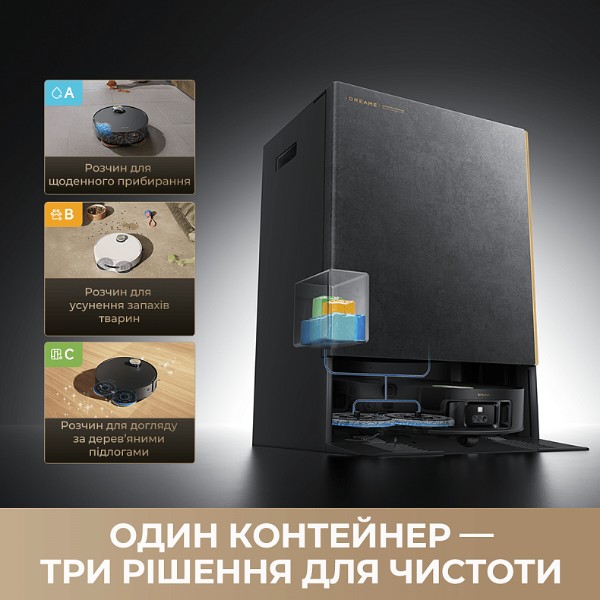 Фото - Робот-пылесос моющий Dreame Bot MatriX 10 Ultra White (RLX95CE-wh)