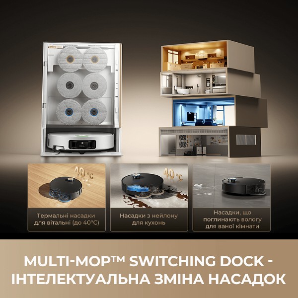 Фото - Робот-пылесос моющий Dreame Bot MatriX 10 Ultra White (RLX95CE-wh)