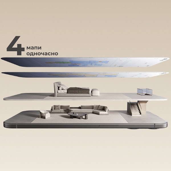 Фото - Робот-пилосос миючий Dreame L40 Ultra A White (RTD31TE-1-wh)