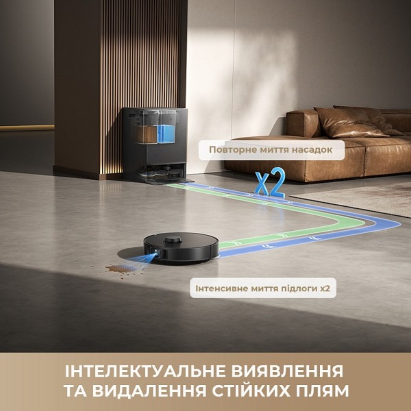 Фото - Робот-пылесос моющий Dreame Matrix 10 Pro White (RLM61HE-Wh)