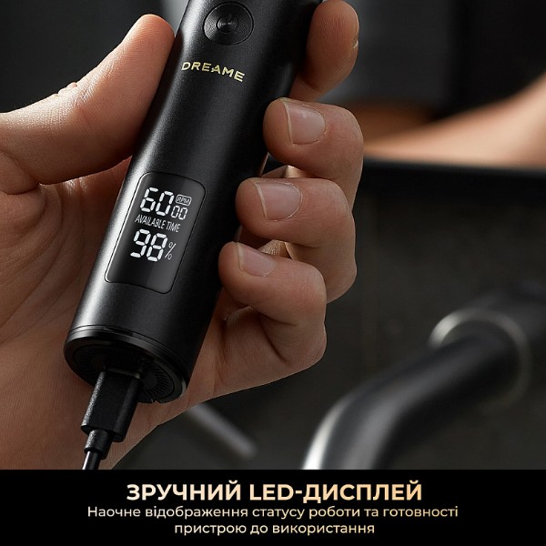 Фото - Тример для вусів і бороди Dreame T3 (AG01B)